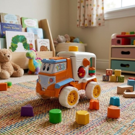 Carrinho Didático Grande Infântil De Atividades Tito Educativo