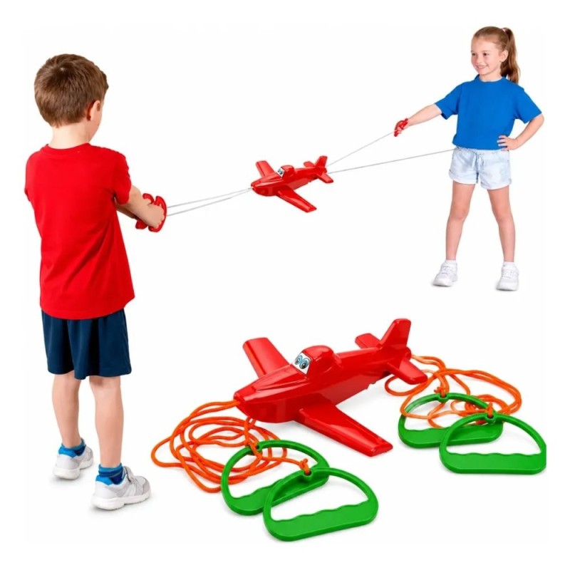 Brinquedo Vai E Vem Infantil Avião  Cores Sortidas