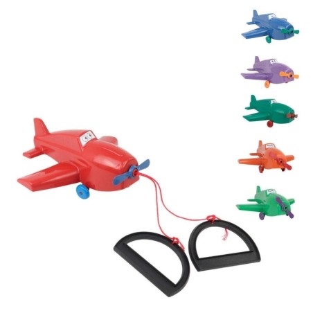 Brinquedo Vai E Vem Infantil Avião  Cores Sortidas