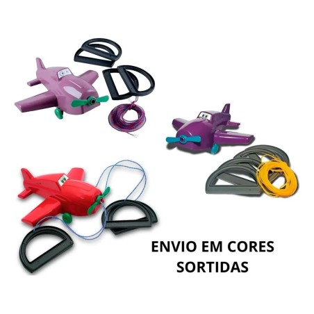 Brinquedo Vai E Vem Infantil Avião  Cores Sortidas