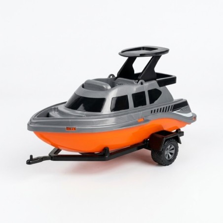 Brinquedo Carrinho Pickup Com Jet Ski Flutuante Na Água Infantil