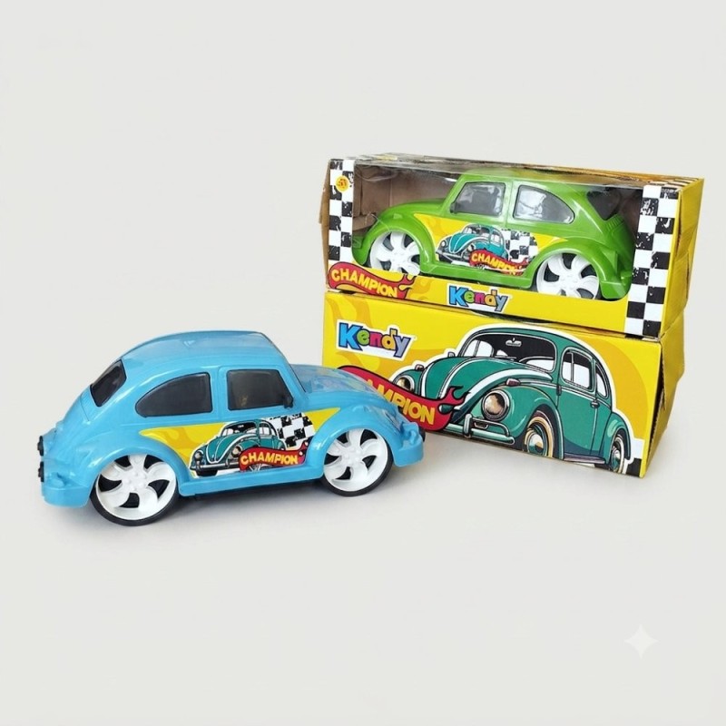 Brinquedo Carro Fusca Carrinho Infantil Clássico Roda Livre