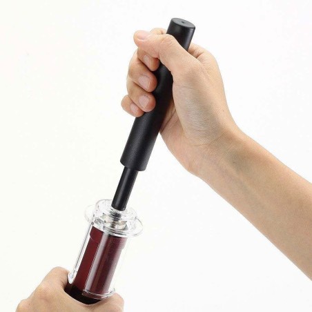 Saca Rolhas Abridor De Garrafas Vinho Por Sucção