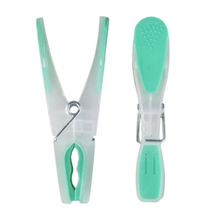 Kit 6 Prendedores Pregadores De Roupa Plástico Premium 8cm