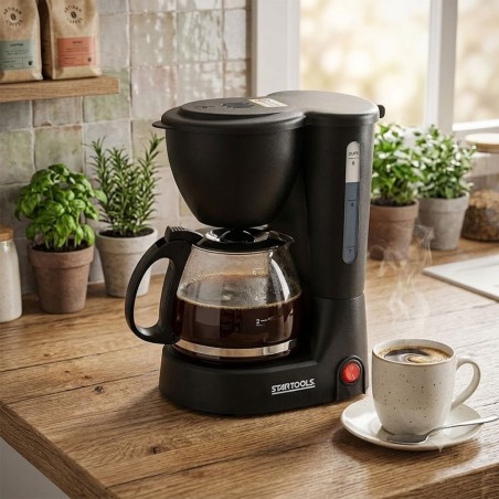 Cafeteira Elétrica Startools 600ml 15 Xícaras 127 V Preta 550 W