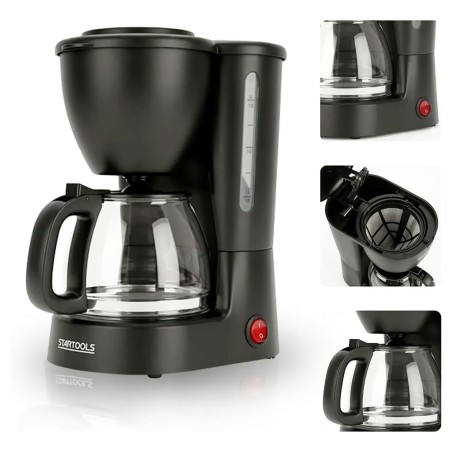 Cafeteira Elétrica Startools 600ml 15 Xícaras 127 V Preta 550 W