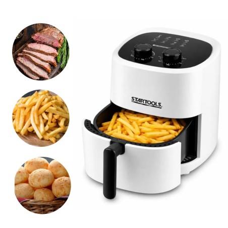 Air Fryer Startools Sem Óleo Premium 3,4 Litros 127 V Branca 1200 W