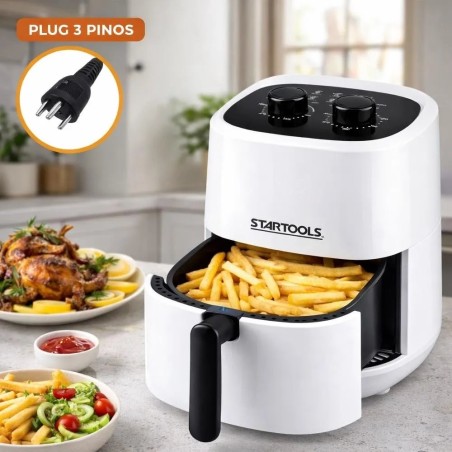 Air Fryer Startools Sem Óleo Premium 3,4 Litros 127 V Branca 1200 W