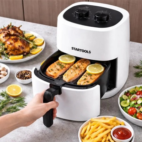 Air Fryer Startools Sem Óleo Premium 3,4 Litros 127 V Branca 1200 W
