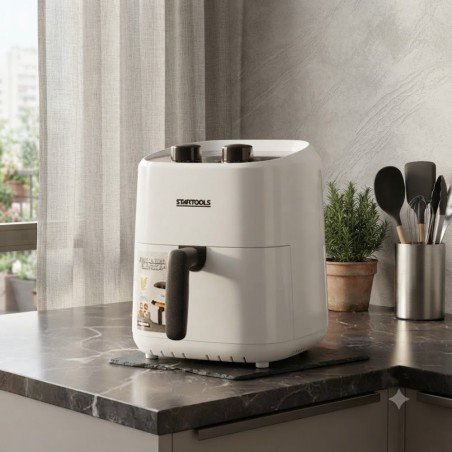 Air Fryer Startools Sem Óleo Premium 3,4 Litros 127 V Branca 1200 W