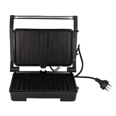 Sanduicheira Elétrica Grill Chapa 1000w Inox Antiaderente 127 V