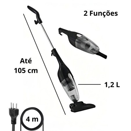 Aspirador De Pó Multiuso 2 Em 1 Startools Com Fio 600 W 127 V