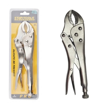 Alicate De Presão Curvo 10 Polegadas Em Inox Resistente