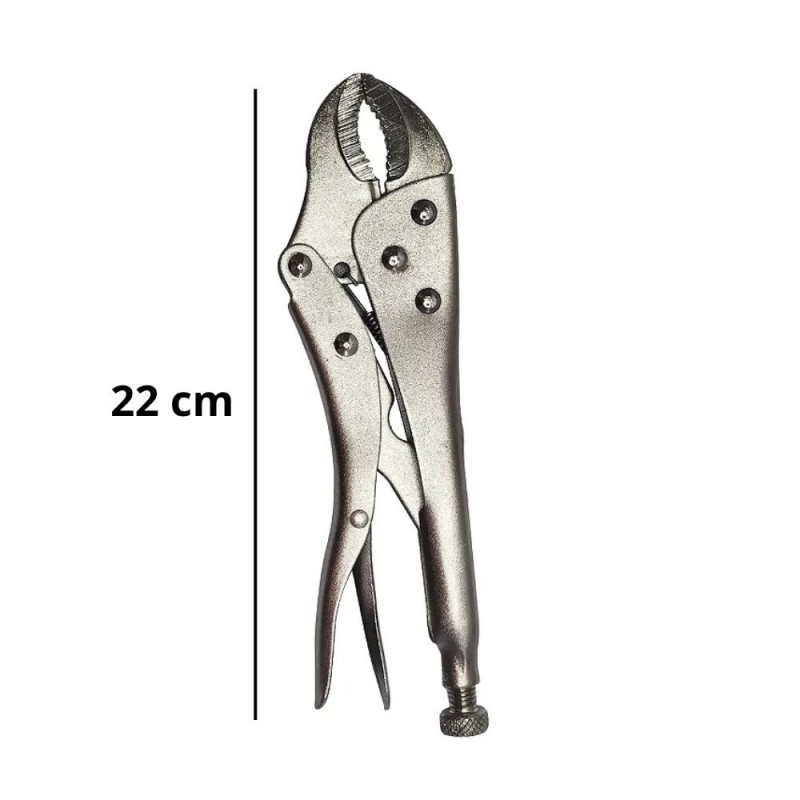 Alicate De Presão Curvo 10 Polegadas Em Inox Resistente