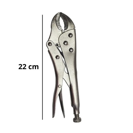 Alicate De Presão Curvo 10 Polegadas Em Inox Resistente 2