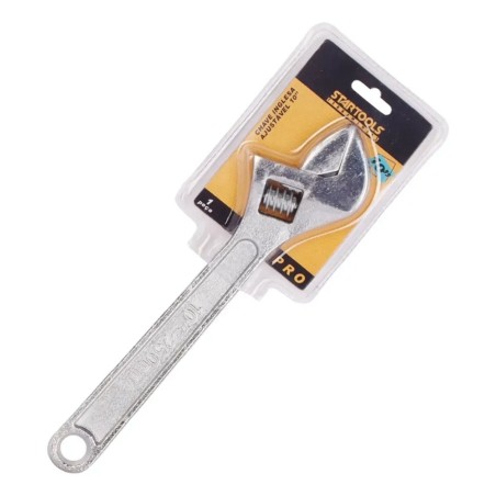 Chave Inglesa Ajustável 8 Polegadas Em Inox Resistente 2
