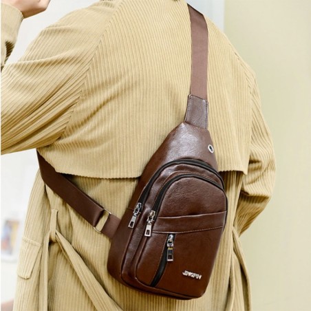 Mochila Pochete Transversal De Ombro Masculina Shoulder Bag 2