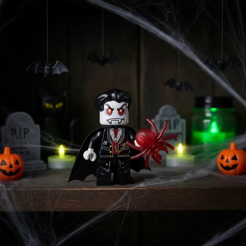 Brinquedo Bonecos De Montar Halloween Play Box Colecionáveis