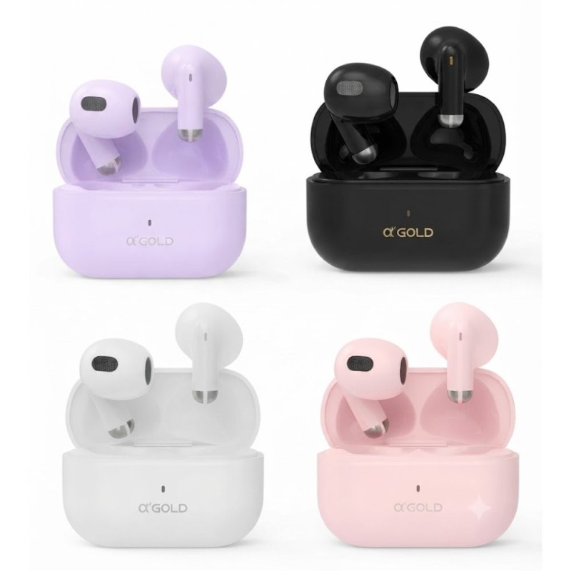 Fone De Ouvido Bluetooth Sem Fio A'Gold Premium Mini Auricular