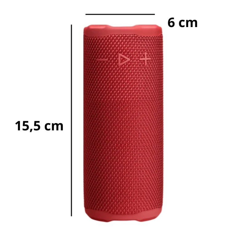 Caixa De Som Bluetooth Sem Fio A Prova D'água Potente Com Alça
