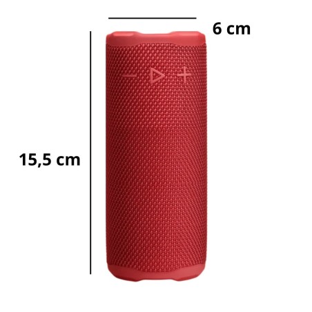 Caixa De Som Bluetooth Sem Fio A Prova D'água Potente Com Alça