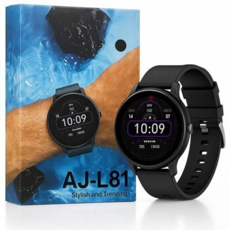 Relógio Digital Smartwatch AJ-L81 Á Prova D'Água Bluetooth 45 mm