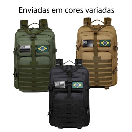 Mochila Tática Militar Camping 50 Litros Resistente Grande Impermeável 2