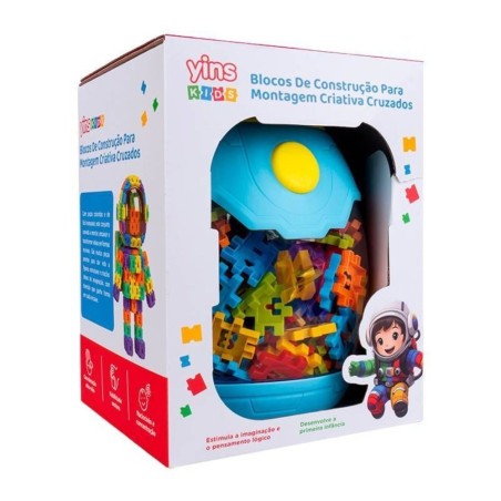 Kit Blocos De Montar Números E Letras Educativo Adesivos 263 Peças 2
