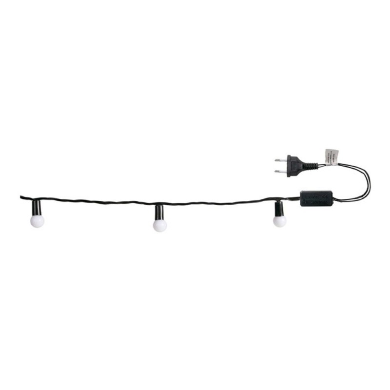 Pisca Pisca Fixo Bolas 30 LEDs Branco Quente 5 Metros 127V