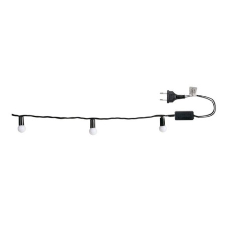 Pisca Pisca Fixo Bolas 30 LEDs Branco Quente 5 Metros 127V