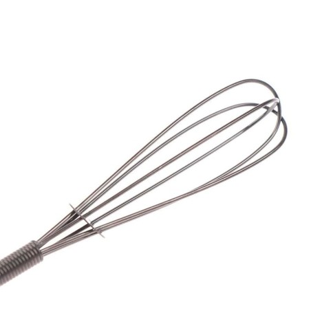Batedor De Claras Fouet Manual Aço Inox 25 Cm