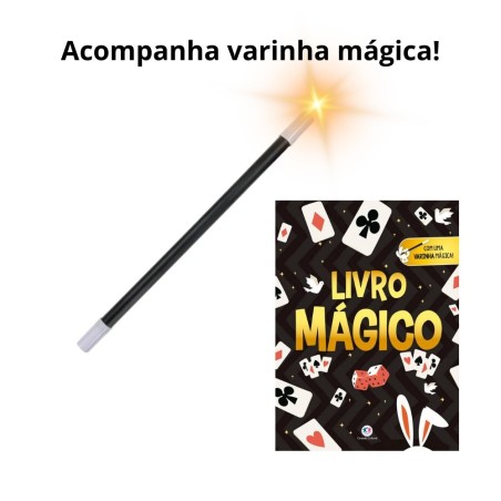 Livro Mágico De Atividades E Truques Educativo Com Varinha 2