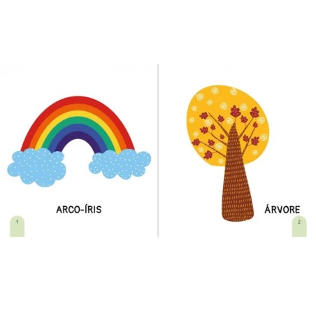 Kit Livro Com Quebra-Cabeça Infantil Primeiras Palavras 2