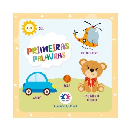 Kit Livro Com Quebra-Cabeça Infantil Primeiras Palavras