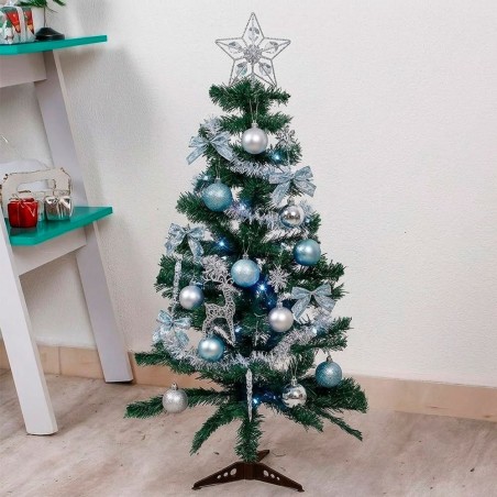 Árvore De Natal Artificial Média 60Cm Pinheiro Decoração 50 Galhos
