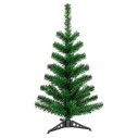 Árvore De Natal Artificial Média 60Cm Pinheiro Decoração 50 Galhos