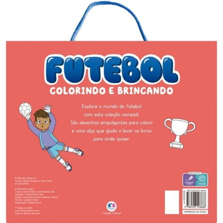 Box Com 4 Livros De Colorir Infantil Futebol Educativo 2