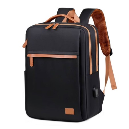 Mochila Para Notebook Com USB Oxford Espaçosa Impermeável 2