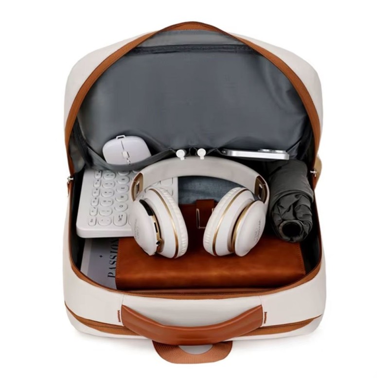 Mochila Para Notebook Com USB Oxford Espaçosa Impermeável