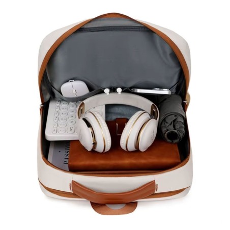 Mochila Para Notebook Com USB Oxford Espaçosa Impermeável