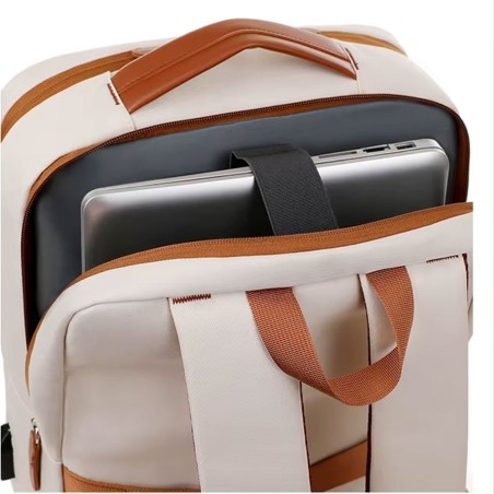 Mochila Para Notebook Com USB Oxford Espaçosa Impermeável