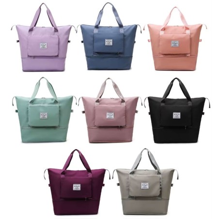 Bolsa De Viagem Sacola Dobrável Leve Grande Capacidade - Compre Agora! 2