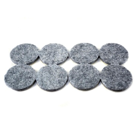 Protetor De Feltro Redondo Adesivo Para Móveis 4,2cm 8 Peças 2