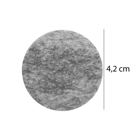 Protetor De Feltro Redondo Adesivo Para Móveis 4,2cm 8 Peças
