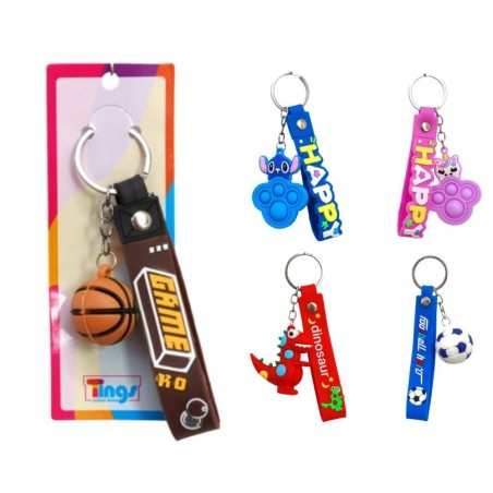 Chaveiro Menina E Menino Decorativo Bolsa Mochila Carro