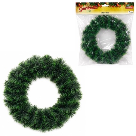 Guirlanda Opaca Decorativa Verde 30 Cm Natal