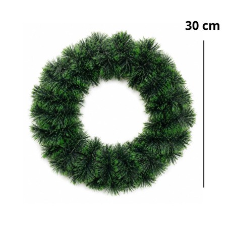 Guirlanda Opaca Decorativa Verde 30 Cm Natal