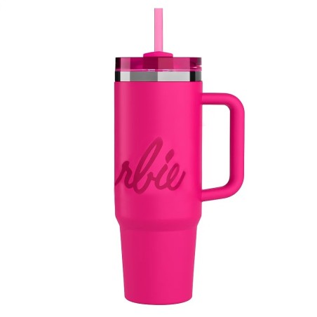 Caneca Garrafa Térmica Estampas Femininas 1200ml Com Canudo