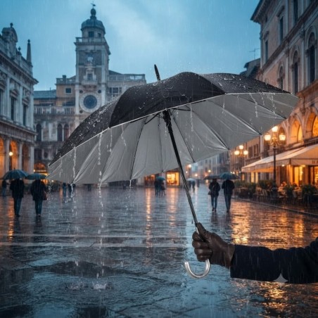 Guarda Chuva Proteção Solar Automático Reforçado 95 Cm 16 Varetas