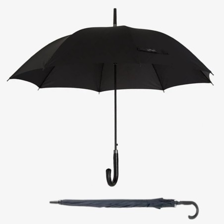 Guarda Chuva Cabo Curvo Automático Reforçado 118 Cm 8 Varetas
